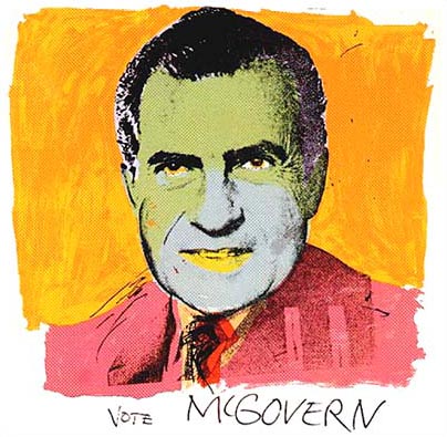 Warhol VOTE MCGOVERN