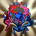 Kostabi CASH DANCE (GOLD)