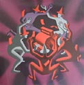 Kostabi CASH DANCE (RED)