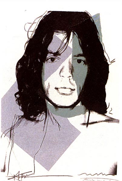 Warhol MICK JAGGER (138)