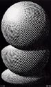 Escher THREE SPHERES I