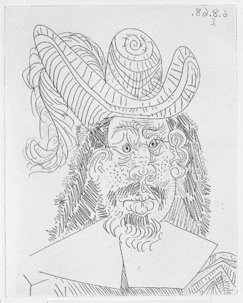 Picasso B. 1732 FROM 347 SERIES