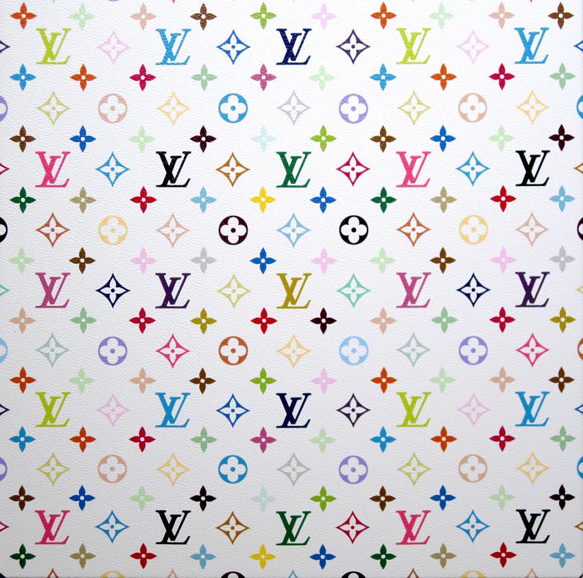 Murakami LOUIS VUITTON MONOGRAM LARGE WHITE