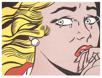 Lichtenstein CRYING GIRL