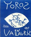 Picasso TOROS EN VALLAURIS 1957 (B.1276)