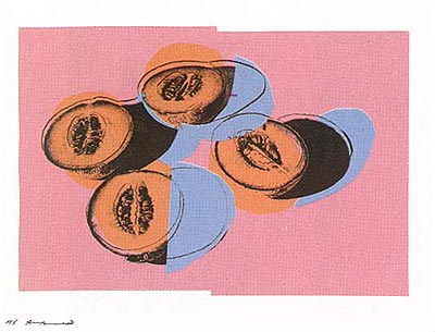 Warhol CANTALOUPES II